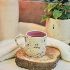 Ceramiczny Kubek 250 ml "nic nie muszę" Łatwy zwrot