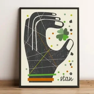 Szybka dostawa Plakat koniczynka 30x40