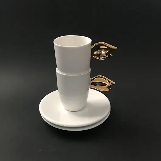 Oferta limitowana Filiżanki porcelanowe espresso 2 szt
