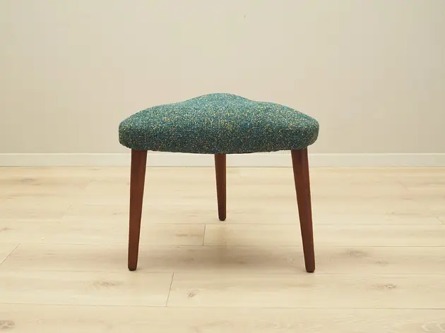 Podnóżek tekowy, duński design, lata 70, produkcja Dania Kup online