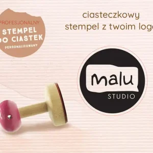 Popularny Ciasteczkowy stempel z logo