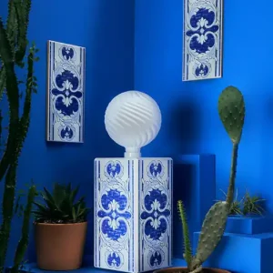 Szybka dostawa Lampa stołowa Oryginalna ceramiczna MALAGA