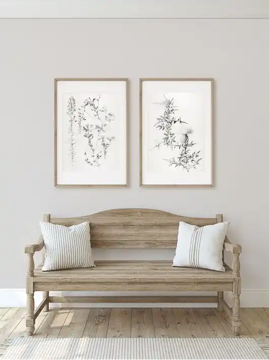 DWA PLAKATY galeria botaniczne monstera Bezpieczne zakupy