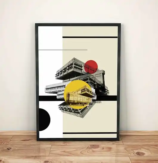 Plakat "Architektura" Niska cena