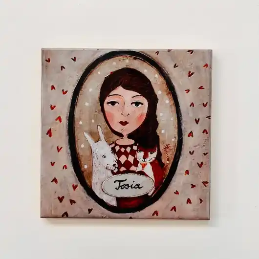 Niska cena Kafle ceramiczne imienne