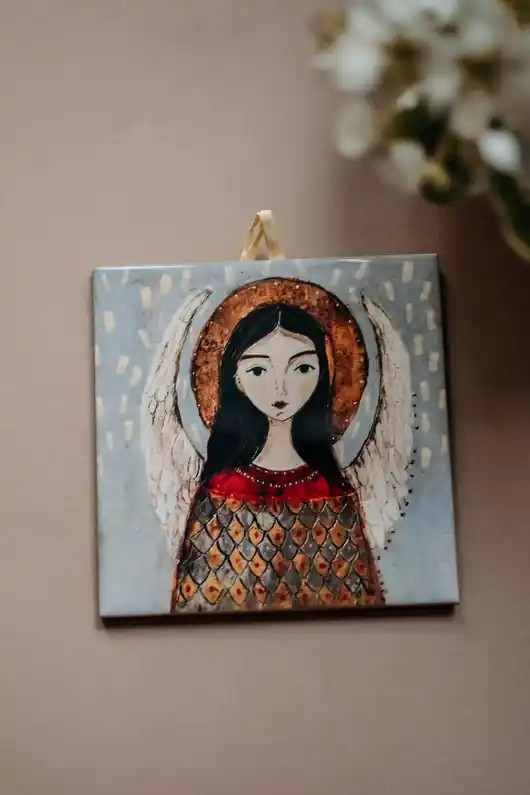 Kafle ceramiczne - anioł Kup teraz