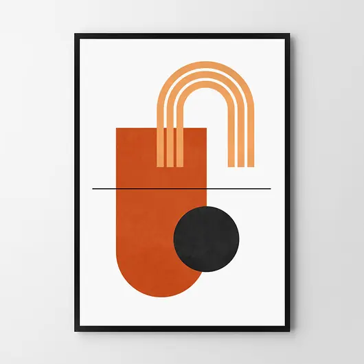 Plakat Boho geometria Sprawdź teraz
