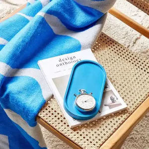 Kup teraz Gipsowa taca owalna GUILTY BLUE duża