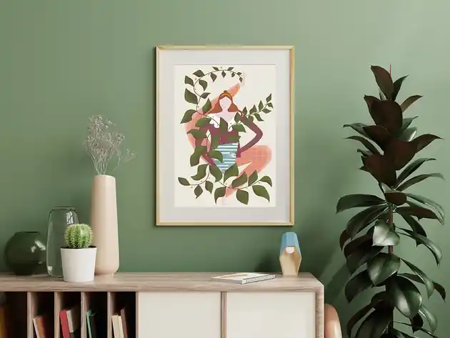 Łatwy zwrot Plakat Plant