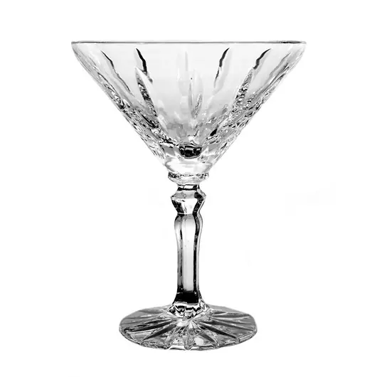 Nowy Kryształowe kieliszki do martini drinków 6szt Lakrima