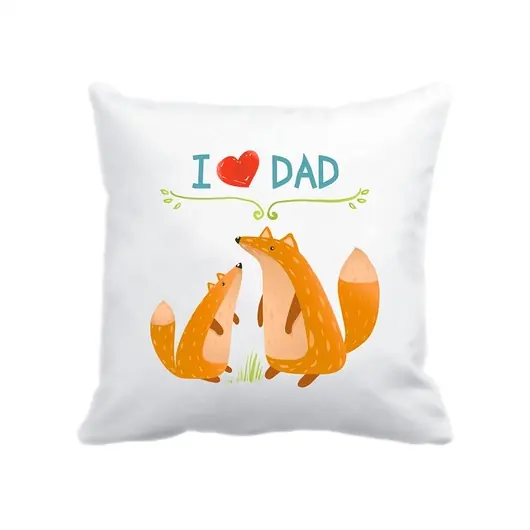 Zamów teraz Leśna poduszka. I love Dad, liski