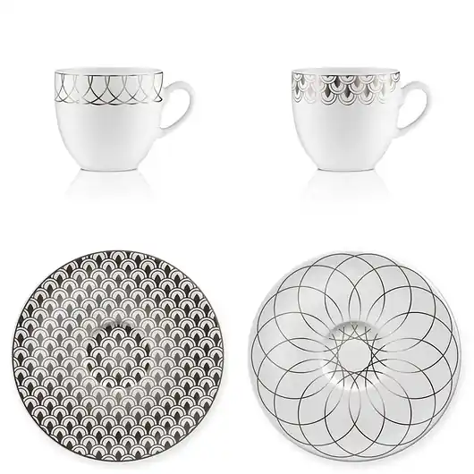 Okazja Zestaw espresso set 02 platyna