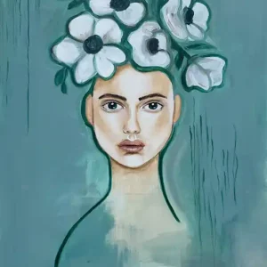 Anemony / 50x70 / obraz akrylowy na płótnie Do wyczerpania zapasów