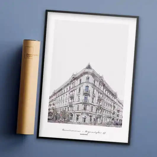 Plakat Warszawa - Poznańska 37 Ograniczona ilość