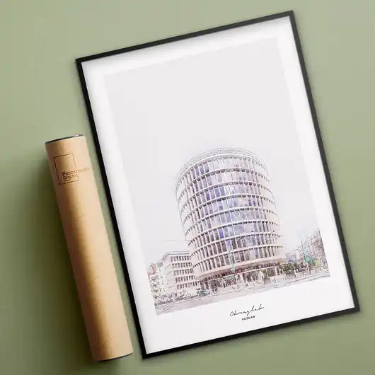 Szybka dostawa Plakat Poznań - Okrąglak