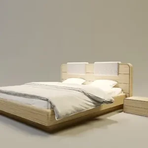 Szybka wysyłka Łóżko drewniane Sense buk