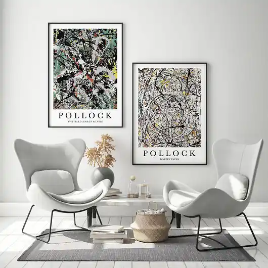 Tani Zestaw plakatów - Pollock v1