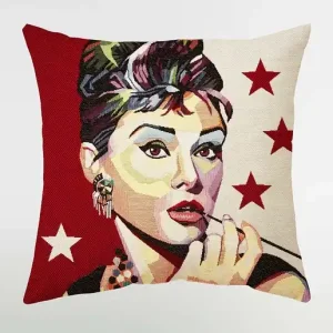 Darmowy zwrot Poduszka ozdobna Audrey Hepburn