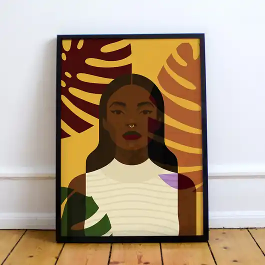 Rabat Plakat Monstera