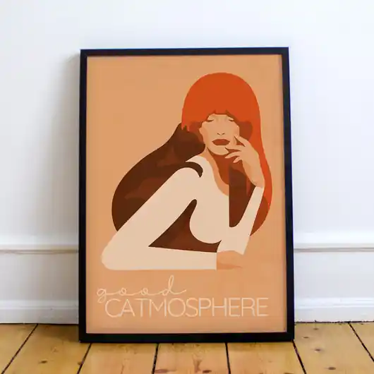 Plakat Good Catmosphere Popularny