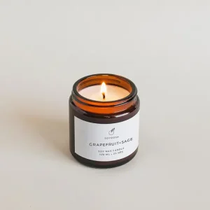 Świeca sojowa Grapefruit+Sage Ostatnie sztuki