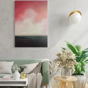 Oferta Niebo, które mamy wspólne // duży obraz olejny 70x100cm