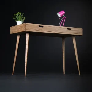 Biurko z szufladami, mid century modern, 105x50 Dodaj do koszyka