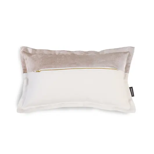 Oferta limitowana LIMA JASNORÓŻOWA PODUSZKA Z ZAMK 30X50