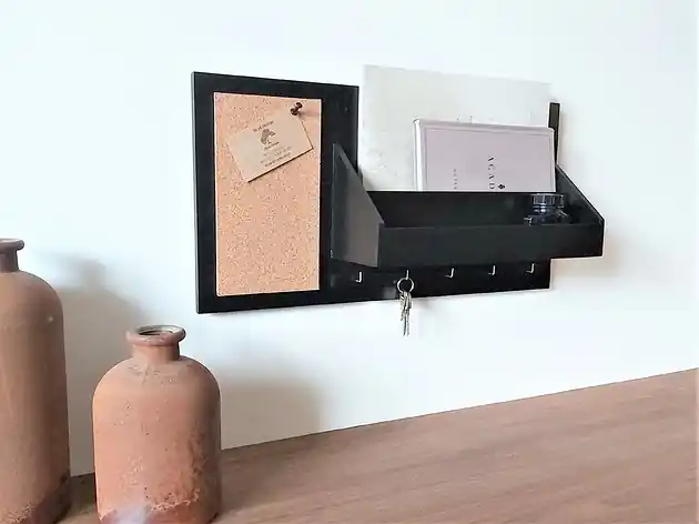 Wysoka jakość Drewniany organizer ścienny, na A4