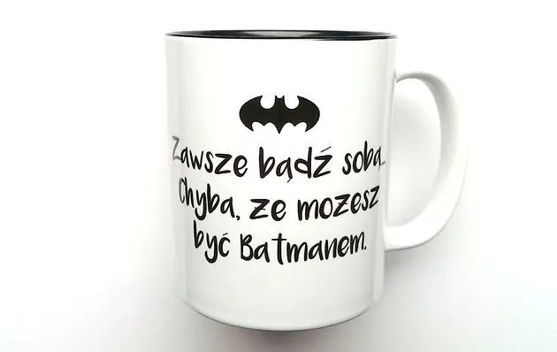 Kubek BATMAN z CZARNYM WNĘTRZEM Oferta