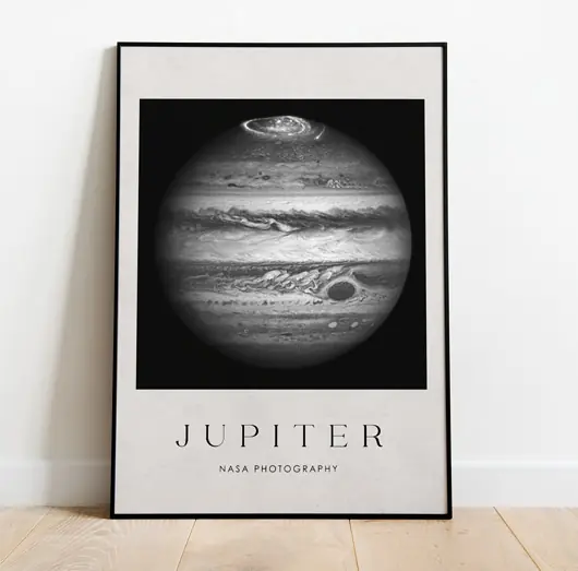 Dodaj do koszyka Plakat Vintage Kosmos JUPITER