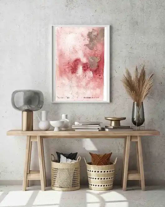 Nowość Plakat Blush & GOLD