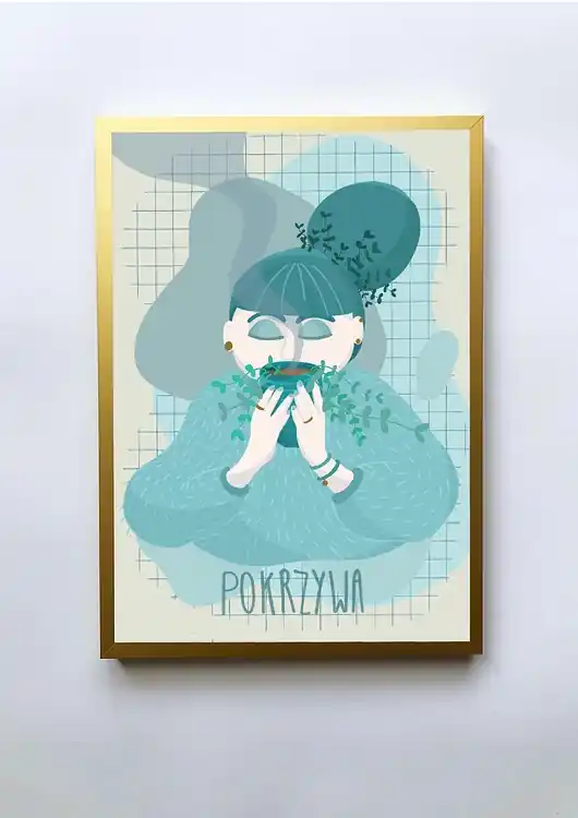 Plakat Pokrzywa Promocja