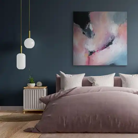 Wybór klientów Ciepły deszcz // duży obraz akrylowy 100x100cm