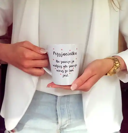 Kubek LATTE PRZYJACIÓŁKA Bezpieczna płatność