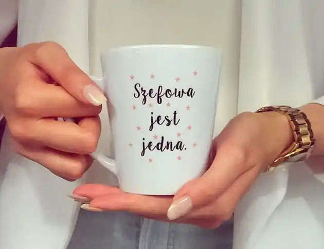 Promocja Kubek Latte SZEFOWA JEST JEDNA