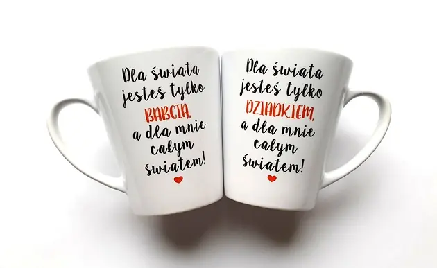 Bestseller Kubki Latte dla DZIADKÓW