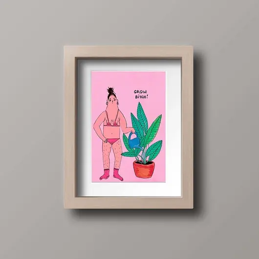 Plakat Grow Bitch Kup teraz