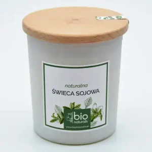 Super okazja Naturalna Świeca Sojowa Sosna Eukaliptus
