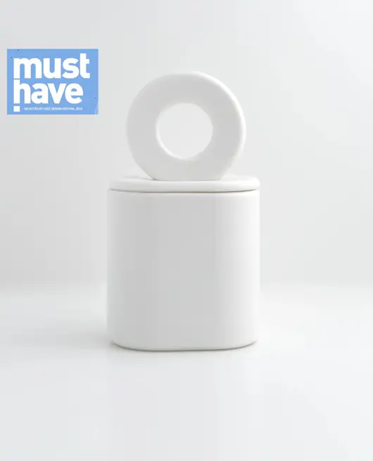 Eclipse - świeca w pojemniku z porcelany Parian Szybka wysyłka
