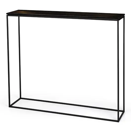 Konsola 91cm czarny złoty ręcznie lakierowany NUOOVO Oferta czasowa