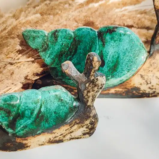 Kup teraz Ceramiczny Ślimak małydekoracyjny