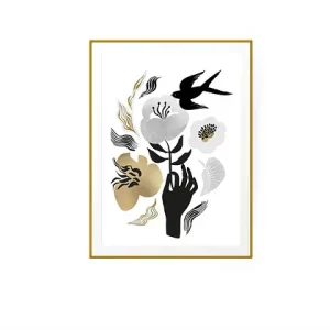 Ostatnie sztuki Grafika Bird Soul, neutralne kolory