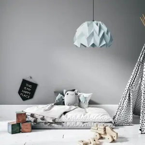 Zniżka Lampa wisząca origami ICEBERG L lazurowa