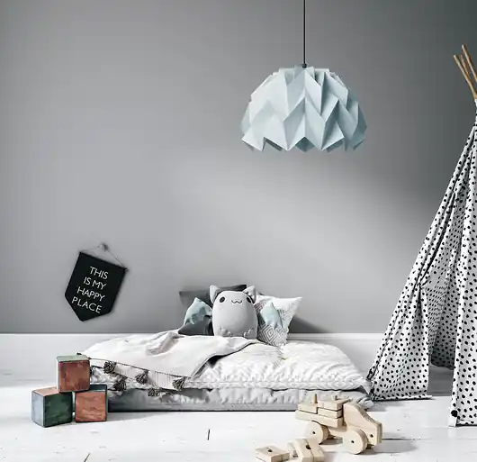 Zniżka Lampa wisząca origami ICEBERG L lazurowa