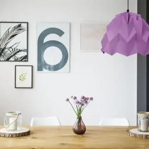 Oferta czasowa Lampa wisząca origami ICEBERG S fioletowa