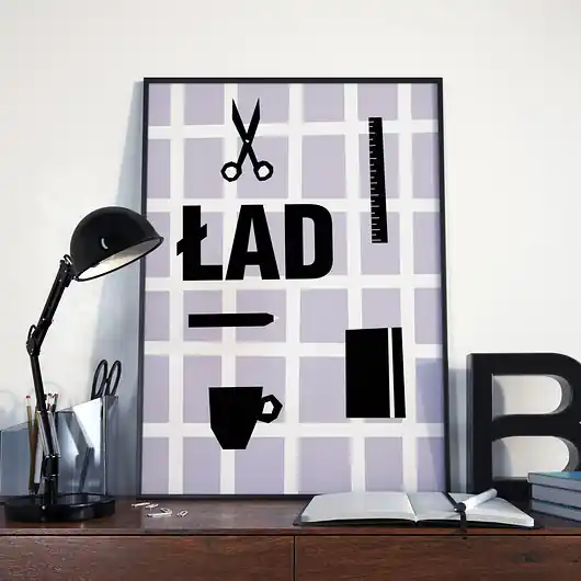 Plakat Ład 50x70 cm B2 Promocja