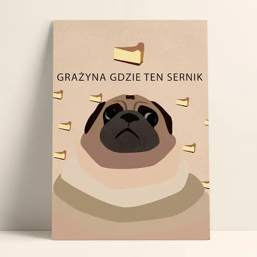 Plakat - Grażyna Premium