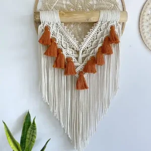 Makrama Sunflower boho na ścianę Wybór klientów