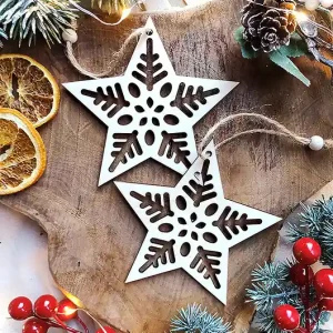 Ograniczona ilość Ażurowe gwiazdki 5 szt